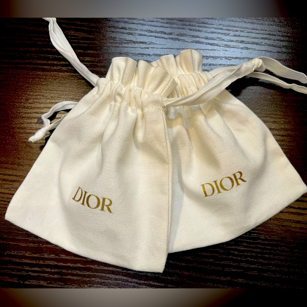 Empty Dior Dust Bags